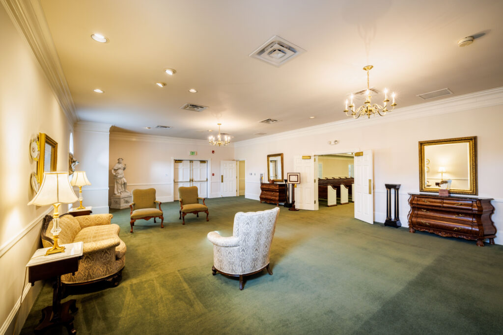 Wages and Sons Funeral Homes & Crematories Chapel Lobby