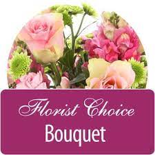Florist Choice Bouquet - Vase for the Service and Home