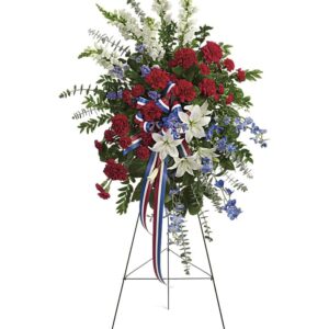 Patriotic Standing Spray - Standing Sprays