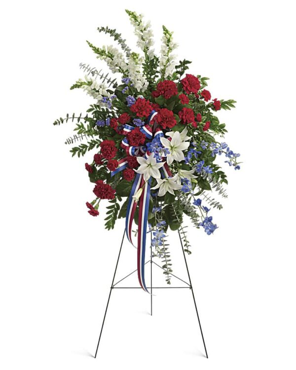 Patriotic Standing Spray - Standing Sprays