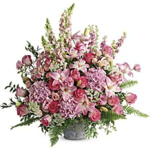 The Pink Grand Bouquet - For the Service and Home