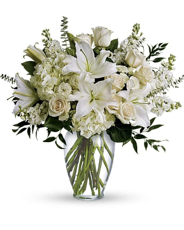 White Vase - Vase Arrangements
